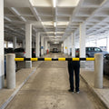76mm aluminium height restriction bar, 2–6m widths