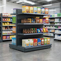 2.1m Double-sided Gondola Bay with 370mm Base Shelf