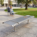 1800mm Double Steel Bench – Galvanised or Stainless