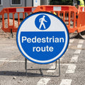 450mm Floor Sign – Pedestrian Route Marking