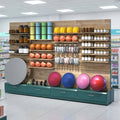 1000mm Pharmacy Wall Unit with Slatwall & Adjustable Shelves