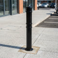 Ornamental Mild Steel Bollard, Galvanised, Multiple Fixing Options