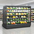 Commercial multideck open chiller wall cabinet 1250–3750mm