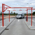 Swing Height Restrictor Barrier 2.05m–2.2m Galvanised Steel