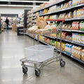 27 Litre Foldable Top Basket for Flatbed Shopping Trolley