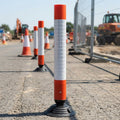 75cm Flexible Traffic Control Post with Self-Righting Base