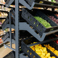 1600mm Double Sided Mobile Fruit & Vegetable Display Unit
