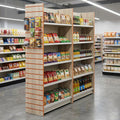 2.1m Wooden Slatwall End Panel – Custom Finish Options