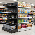 2.4m End Promo Bay with 300mm Base Shelf – Multiple Widths