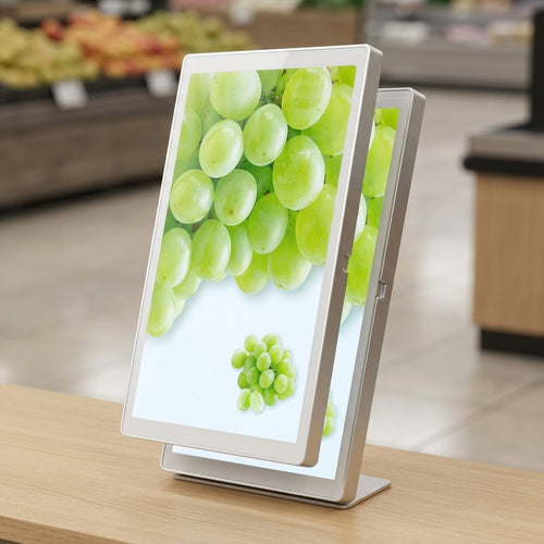 10.1" dual screen display, compact retail monitor (view 2)