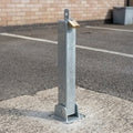 Square Toplok Folding Parking Post FB Padlockable