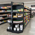 2.4m High Corner Shelving Bay 470mm Base 370mm Shelves