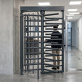 Full Height Pedestrian Turnstile – Single Slimline Security Gate