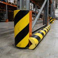 Semi-circular edge protection 5m self-adhesive yellow/black