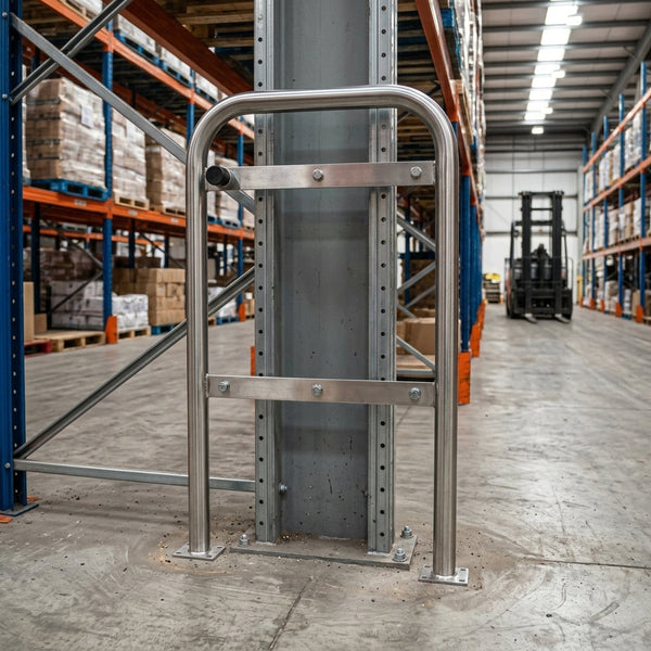 1100 × 800mm stainless steel door guard protection stopper