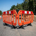 High Visibility Traffic Barrier | HDPE | Lightweight & Stable
