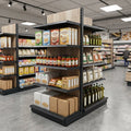 2.1m Wood Effect End Bay Shelving 500–1000mm Wide