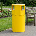 60-95L Midi Litter Bin with Lockable Hood